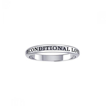 Unconditional Love Silver Ring TRI753 - Jewelry